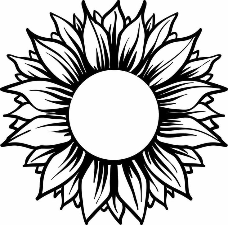 Pin by Brett Smith on Circuit in 2021 | Sunflower stencil, Silhouette