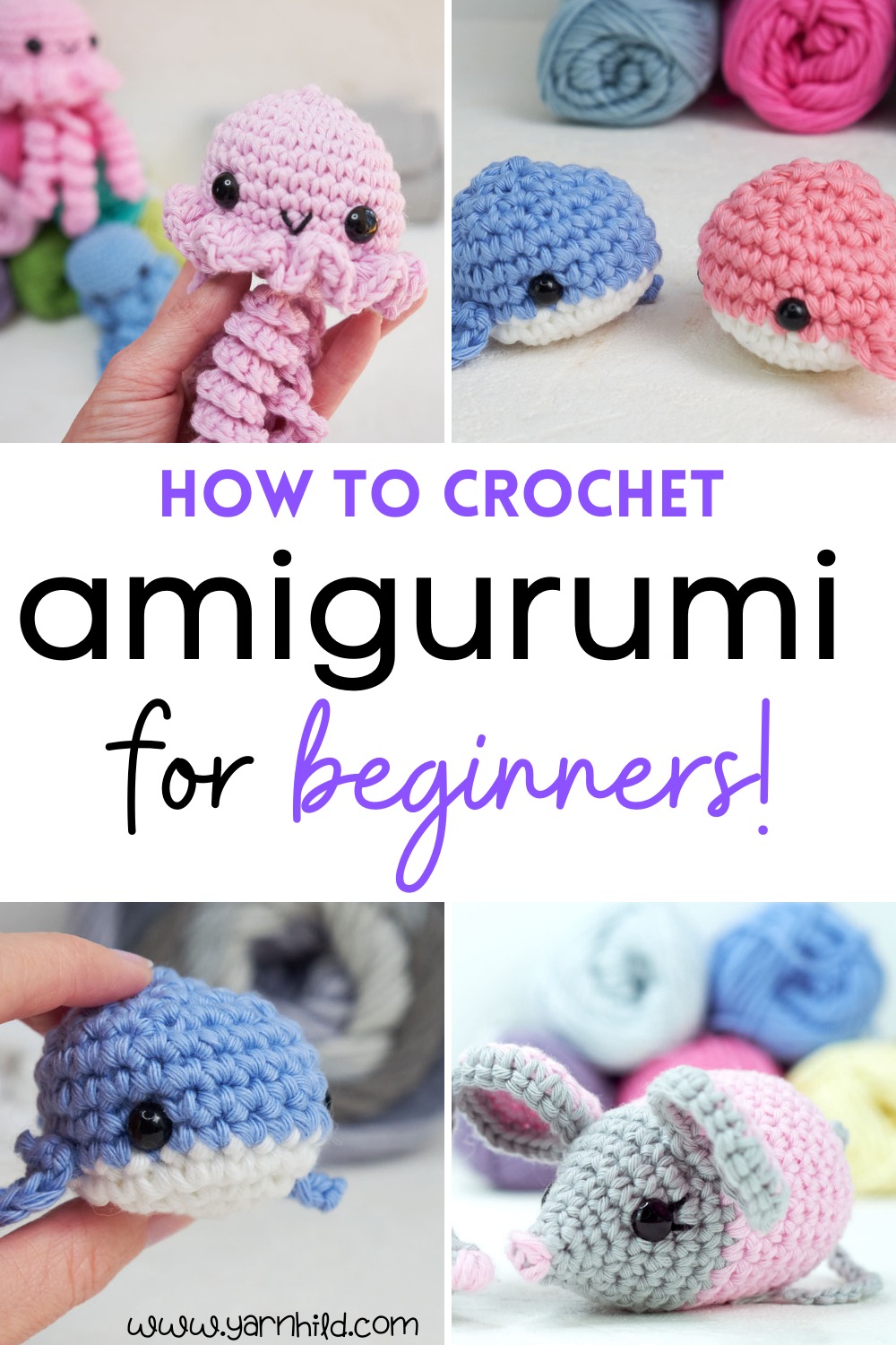 How to crochet amigurumi for absolute beginners