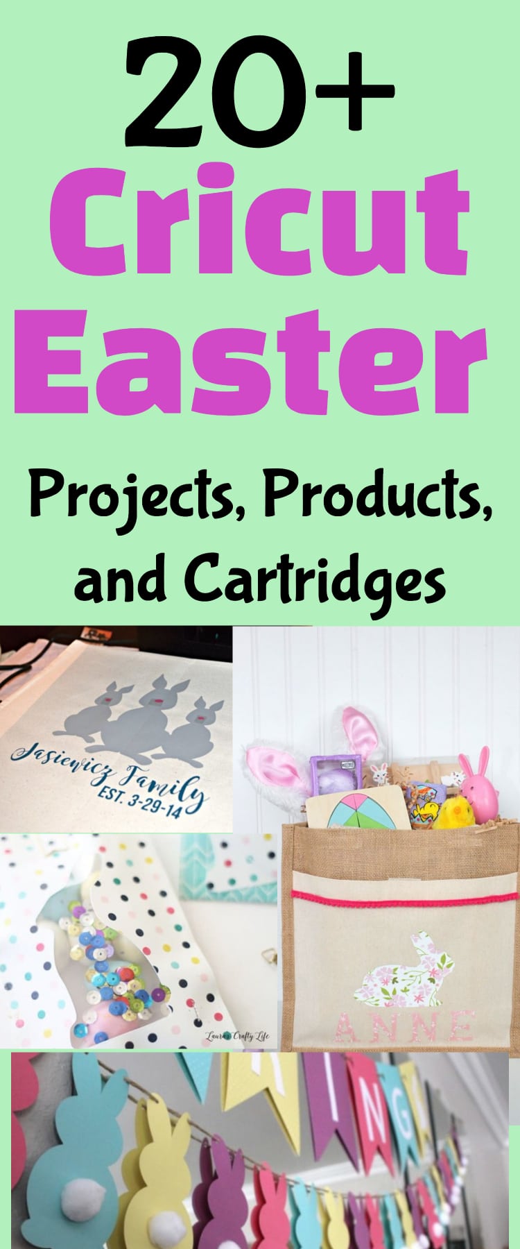 20+ of the Best Cricut Easter Ideas, Products, and Cartridges - Clarks