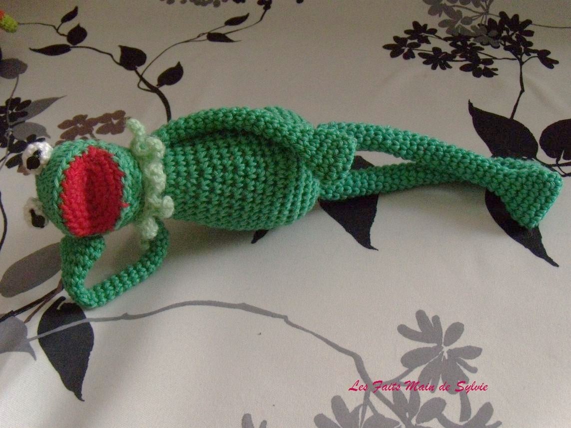 Kermit the frog crochet