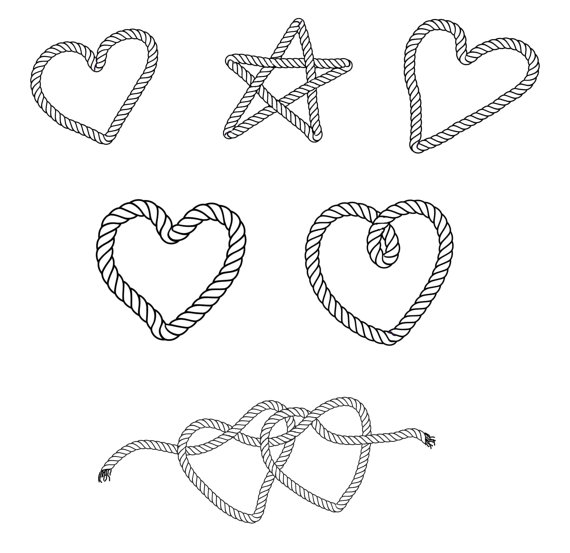 rope heart clip art 10 free Cliparts | Download images on Clipground 2024