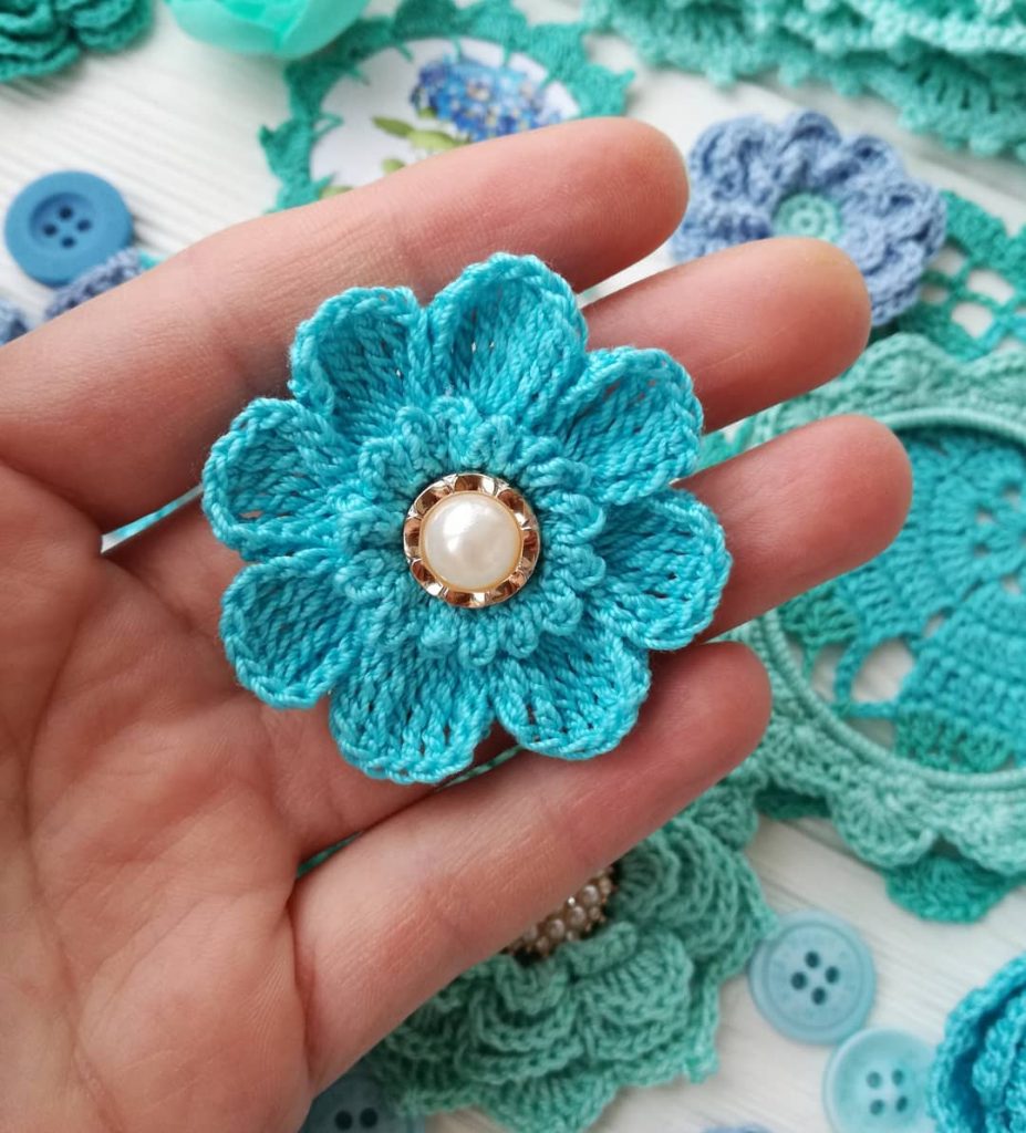 53 Crochet Flower Patterns And What To Do With Them Easy 2019 - Page 30
