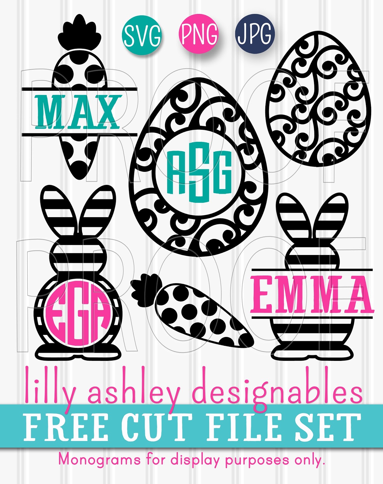 Lilly Ashley: Free Easter SVG Files
