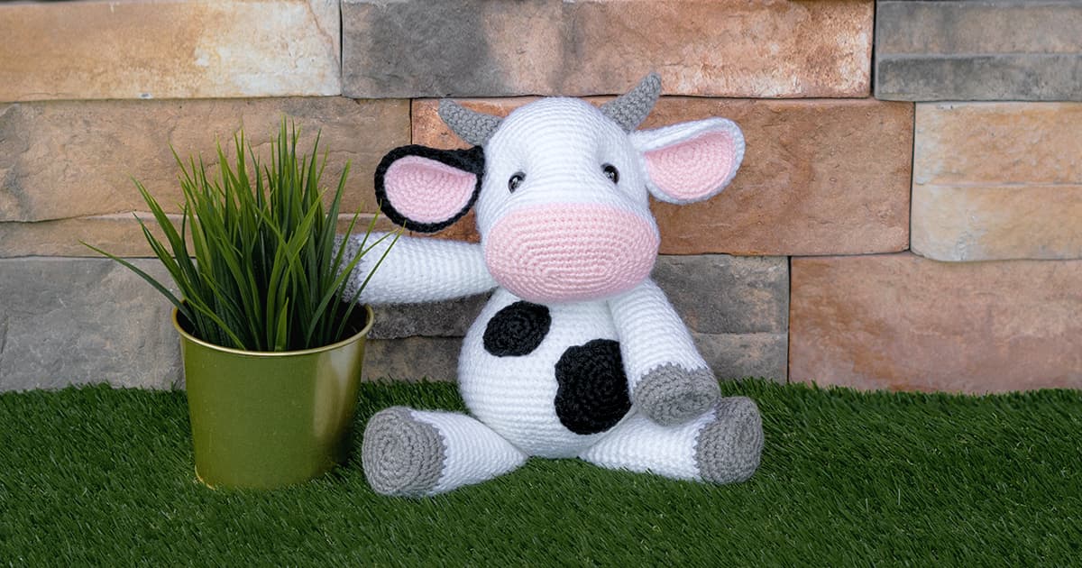 Crochet Stuffed Cow Pattern - All About Cow Photos