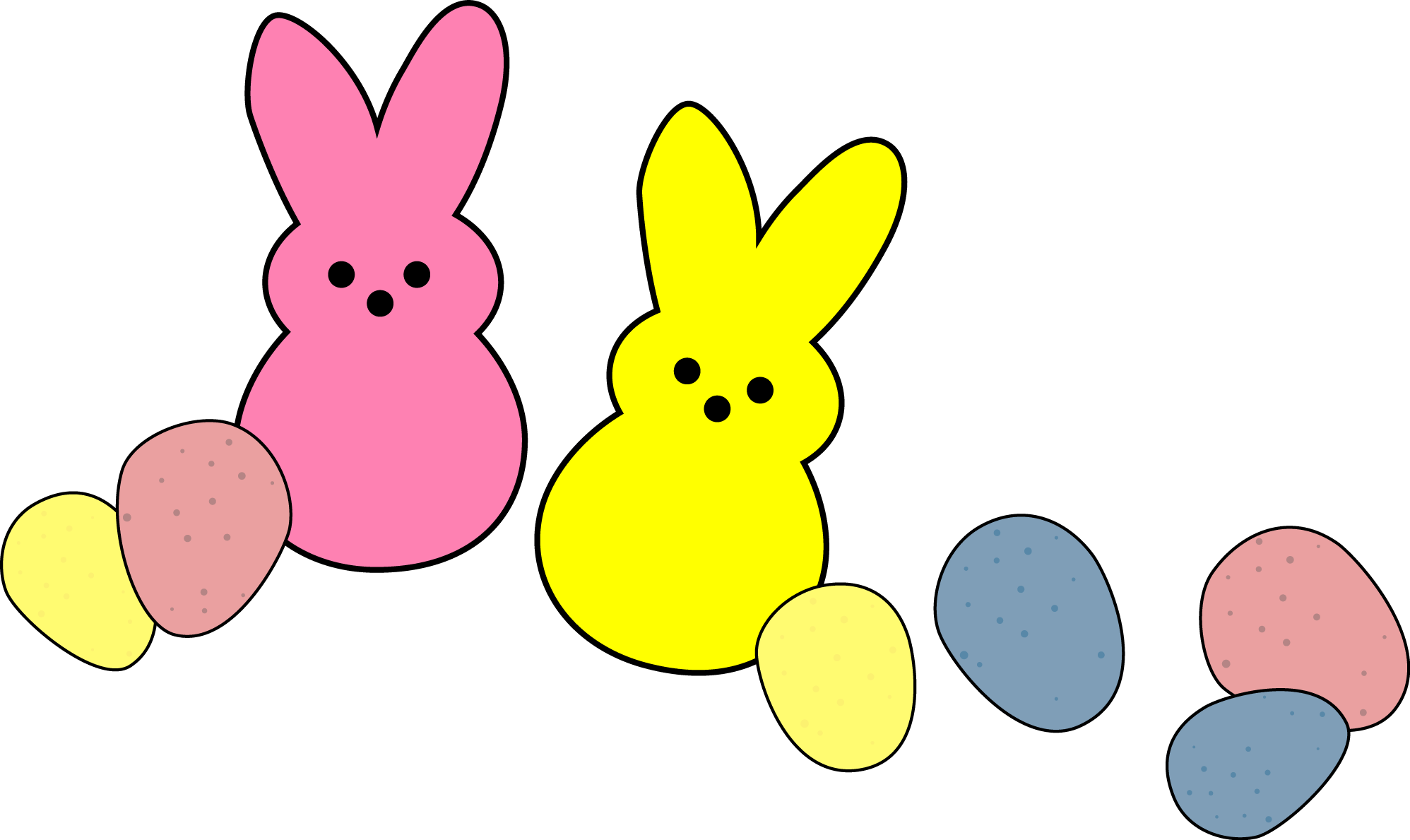 Clip art Easter Bunny Peeps Rabbit Openclipart - rabbit png download